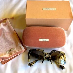 Miu Miu Tortoiseshell Sunglasses
